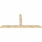Ekena Millwork Portland Rough Sawn Timber Gable Bracket, Douglas Fir, 108"W x 49"H x 4"D x 6"F, 11/12 Pitch GBW108X49X0406POR00RDF - alternate 3